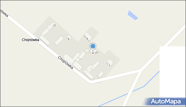 Chojnówka, Chojnówka, 4, mapa Chojnówka