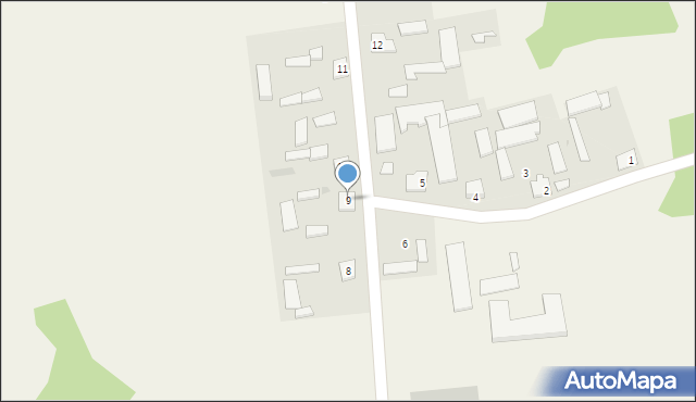 Chojnowo, Chojnowo, 9, mapa Chojnowo