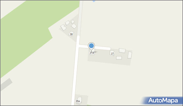 Chojnowo, Chojnowo, 37A, mapa Chojnowo