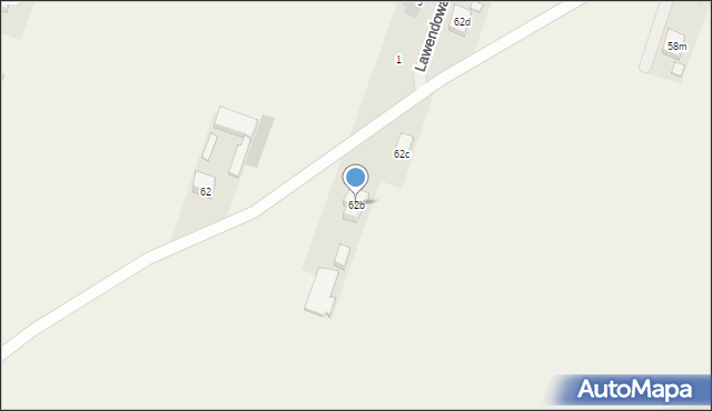 Chojny, Chojny, 62b, mapa Chojny