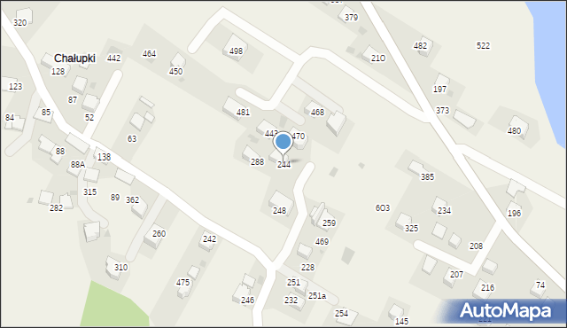 Cholerzyn, Cholerzyn, 244, mapa Cholerzyn