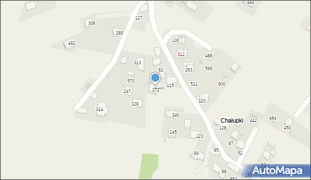 Cholerzyn, Cholerzyn, 272, mapa Cholerzyn