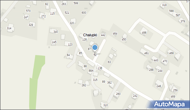 Cholerzyn, Cholerzyn, 52, mapa Cholerzyn