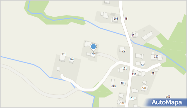 Cholerzyn, Cholerzyn, 57, mapa Cholerzyn