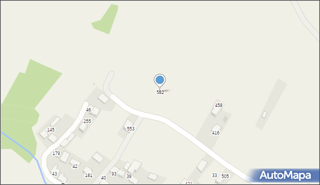 Cholerzyn, Cholerzyn, 582, mapa Cholerzyn