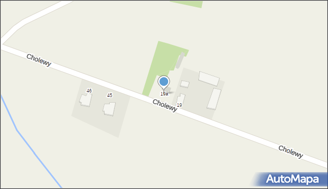 Cholewy, Cholewy, 19a, mapa Cholewy