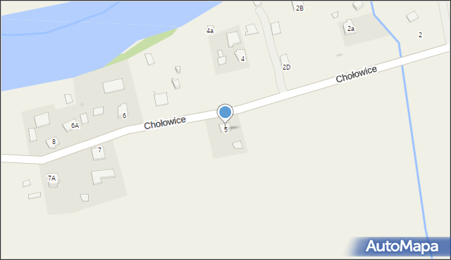 Chołowice, Chołowice, 5, mapa Chołowice
