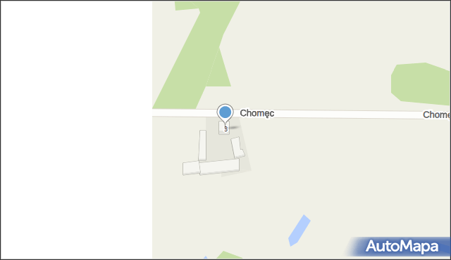 Chomęc, Chomęc, 3, mapa Chomęc