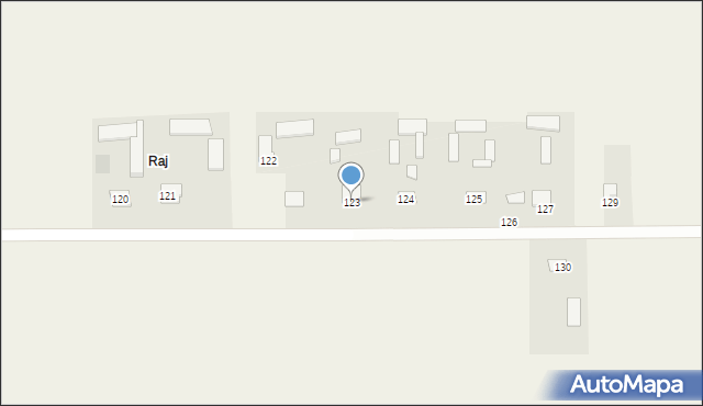 Chomęciska Duże, Chomęciska Duże, 123, mapa Chomęciska Duże