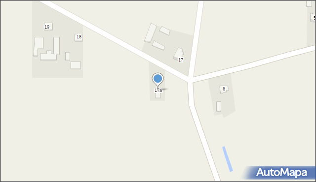 Chomęciska Duże, Chomęciska Duże, 17a, mapa Chomęciska Duże