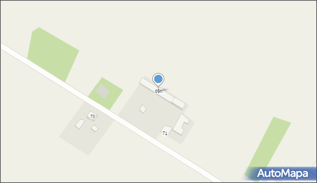 Chomętowo, Chomętowo, 69h, mapa Chomętowo