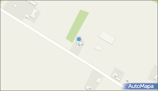 Chomętowo, Chomętowo, 72, mapa Chomętowo