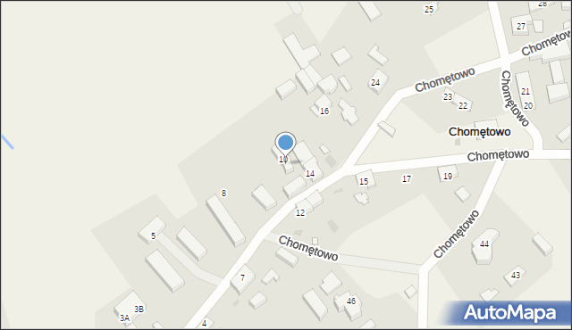 Chomętowo, Chomętowo, 9, mapa Chomętowo
