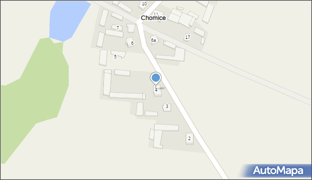 Chomice, Chomice, 4, mapa Chomice
