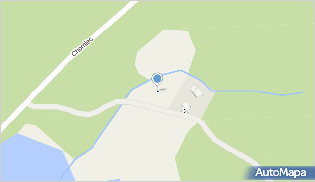 Chomiec, Chomiec, 4, mapa Chomiec