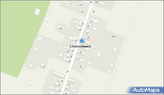 Chomontowce, Chomontowce, 41, mapa Chomontowce
