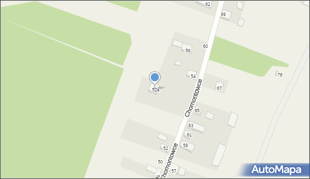 Chomontowce, Chomontowce, 52a, mapa Chomontowce
