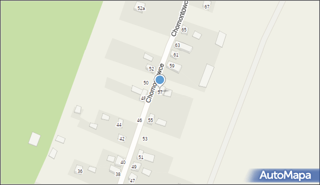 Chomontowce, Chomontowce, 57, mapa Chomontowce