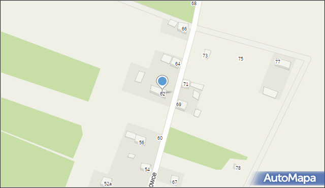 Chomontowce, Chomontowce, 62, mapa Chomontowce