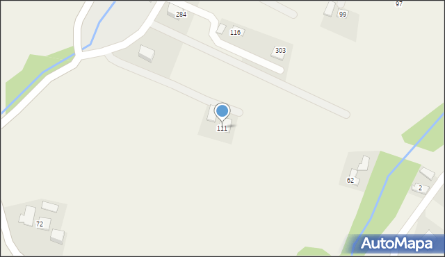 Chomranice, Chomranice, 111, mapa Chomranice