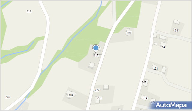 Chomranice, Chomranice, 117, mapa Chomranice