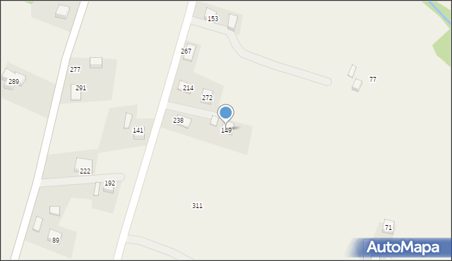 Chomranice, Chomranice, 149, mapa Chomranice