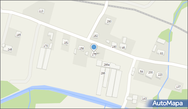 Chomranice, Chomranice, 175, mapa Chomranice