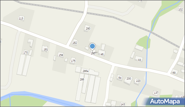 Chomranice, Chomranice, 190, mapa Chomranice