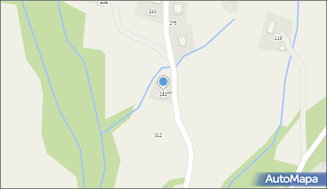 Chomranice, Chomranice, 241, mapa Chomranice