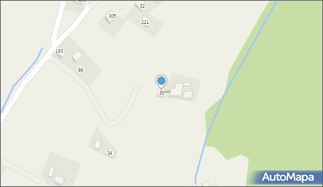 Chomranice, Chomranice, 33, mapa Chomranice