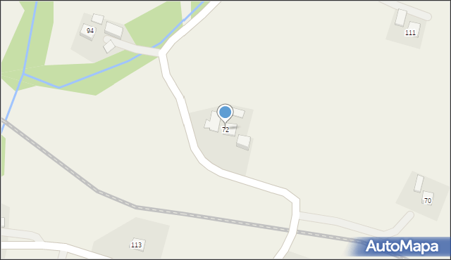 Chomranice, Chomranice, 72, mapa Chomranice