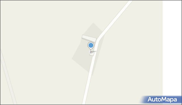 Chorążówka, Chorążówka, 13, mapa Chorążówka
