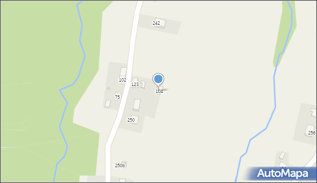 Chorkówka, Chorkówka, 104, mapa Chorkówka