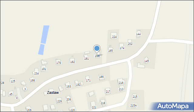Chorkówka, Chorkówka, 198, mapa Chorkówka