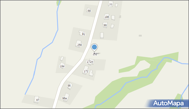 Chorkówka, Chorkówka, 252, mapa Chorkówka