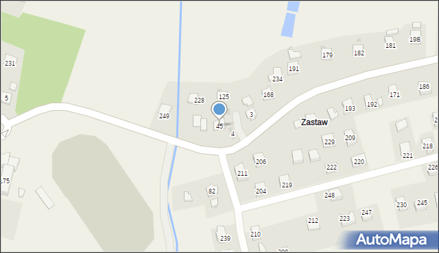 Chorkówka, Chorkówka, 45, mapa Chorkówka