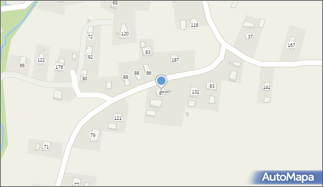 Chorkówka, Chorkówka, 87, mapa Chorkówka