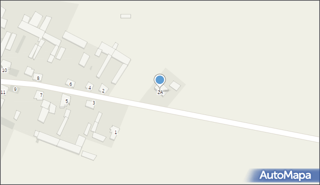 Choromany, Choromany, 2A, mapa Choromany