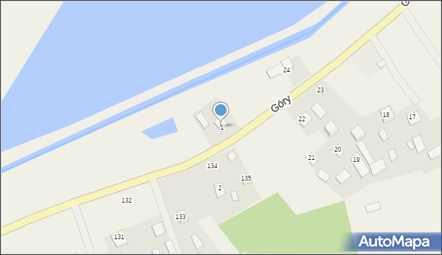 Chorupnik, Chorupnik, 1, mapa Chorupnik