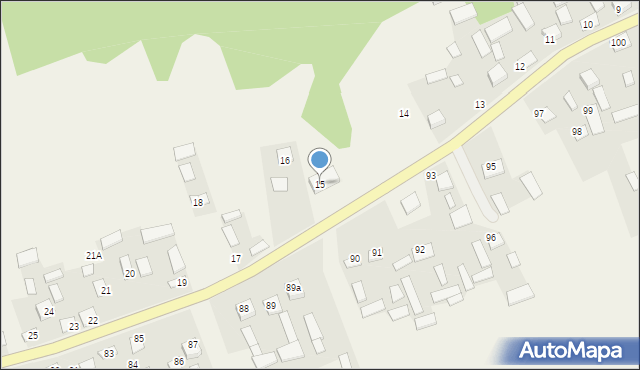 Chorupnik, Chorupnik, 15, mapa Chorupnik