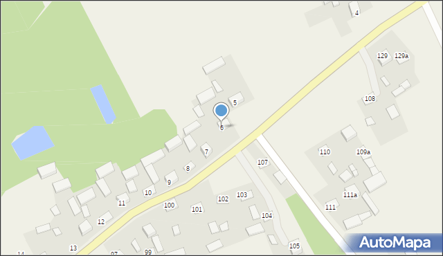 Chorupnik, Chorupnik, 6, mapa Chorupnik