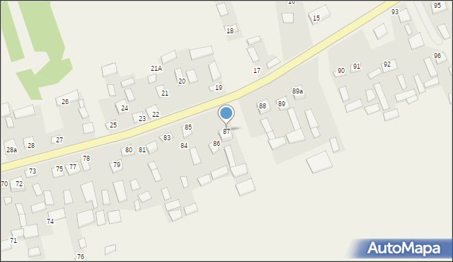 Chorupnik, Chorupnik, 87, mapa Chorupnik