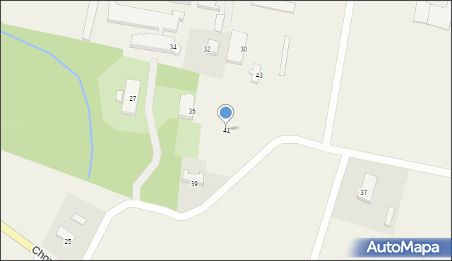Choryń, Choryń, 41, mapa Choryń