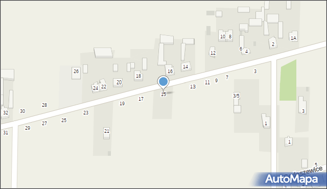 Chorzęcin, Chorzęcin, 15, mapa Chorzęcin