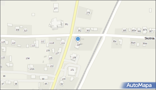 Chorzelów, Chorzelów, 110, mapa Chorzelów