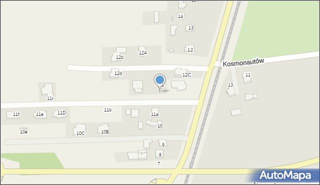 Chorzelów, Chorzelów, 11k, mapa Chorzelów