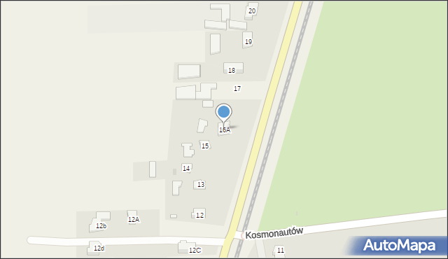 Chorzelów, Chorzelów, 16A, mapa Chorzelów