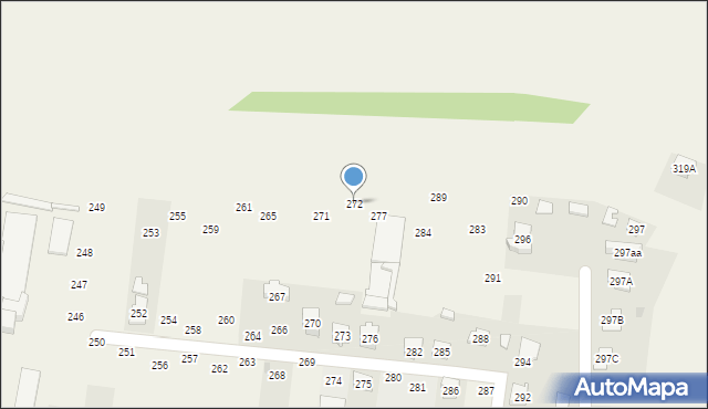 Chorzelów, Chorzelów, 272, mapa Chorzelów