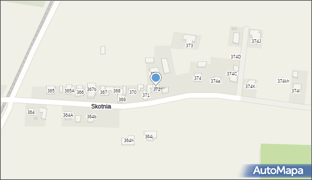 Chorzelów, Chorzelów, 372, mapa Chorzelów