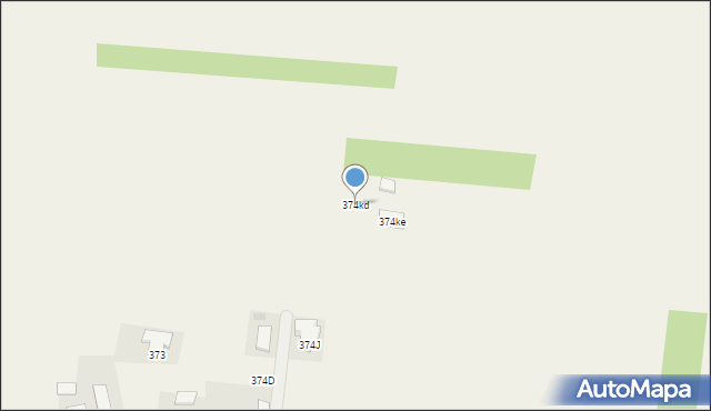 Chorzelów, Chorzelów, 374kd, mapa Chorzelów